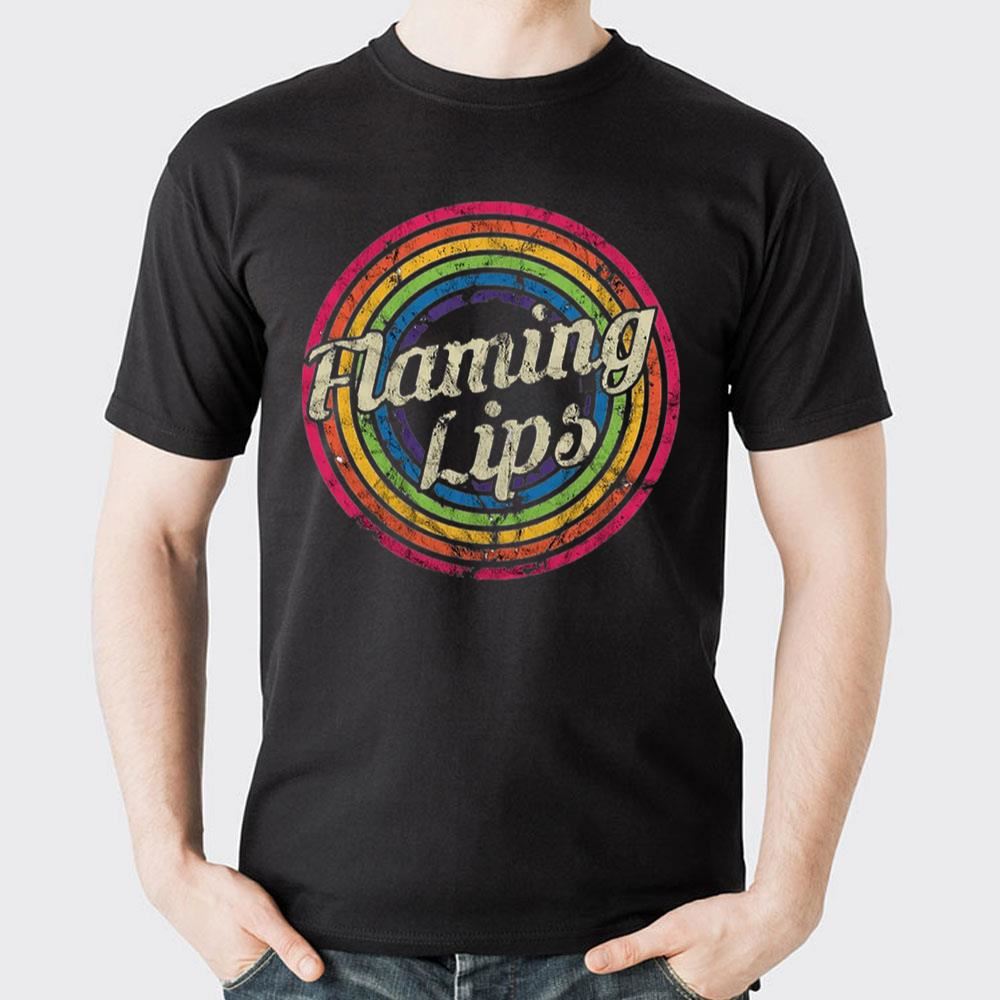 Vintage Retro The Flaming Lips Limited Edition T-shirts